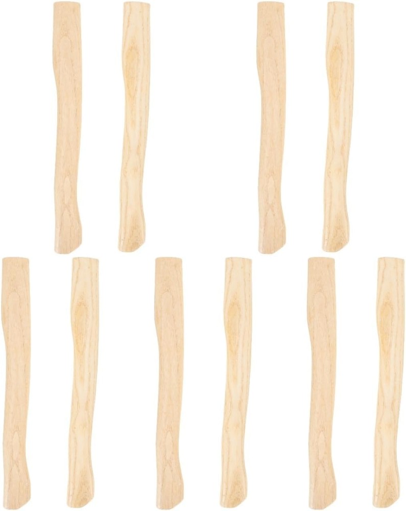 10Pcs Camping Hatchet Wood Replacement Handle for Camp 14.9 Inch Hatchet Handle