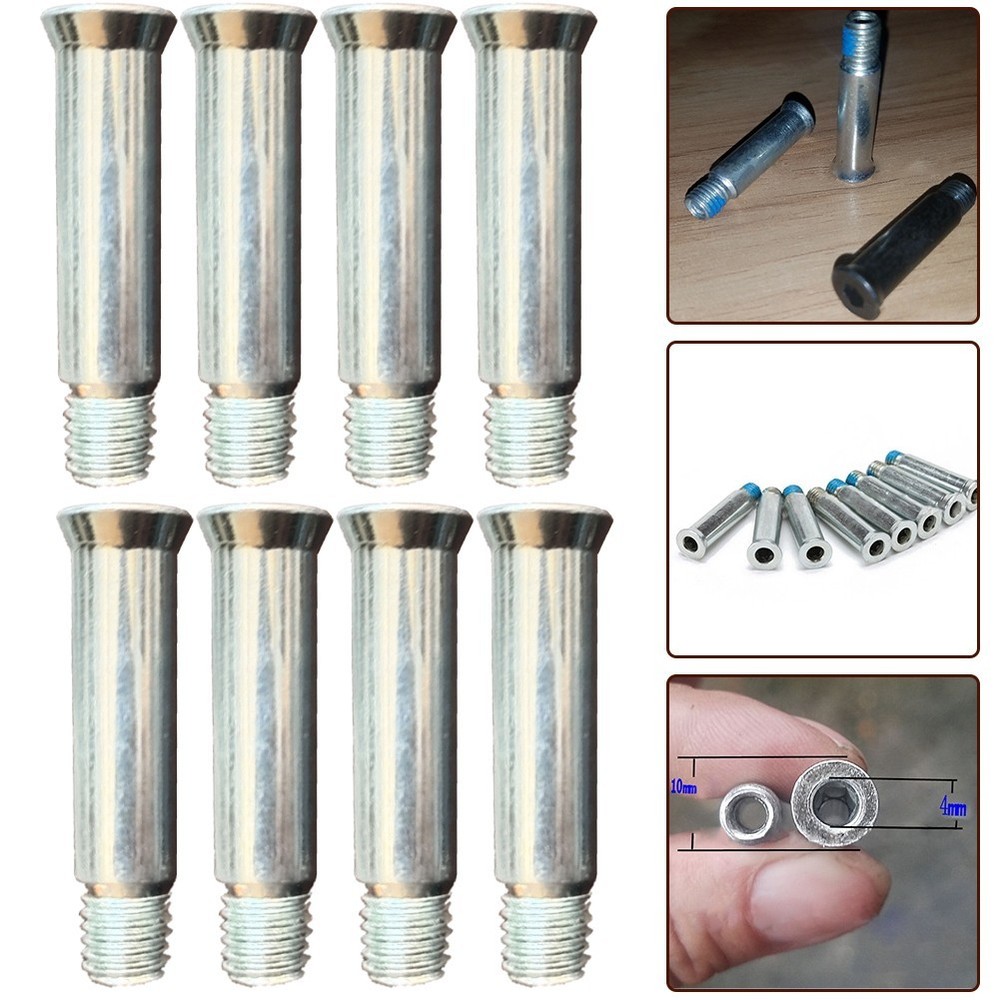 Premium Material 8mm For ROLLER Skate Axles for Long lasting Durability