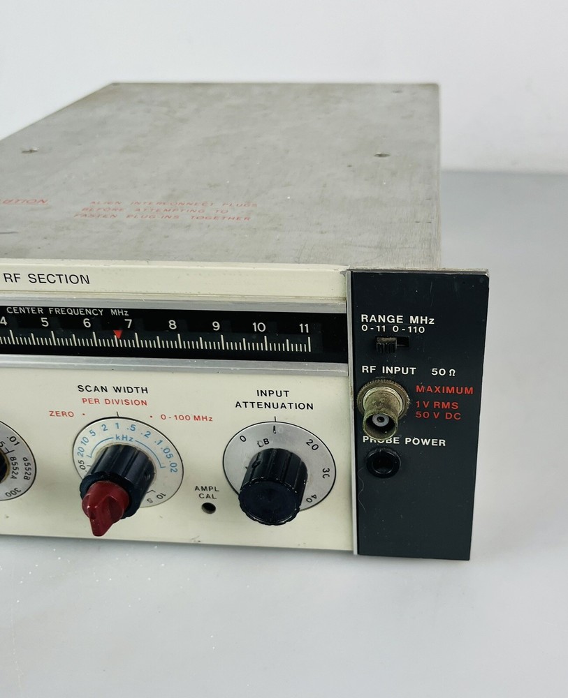 HP SPECTRUM ANALYZER RF SECTION 8553B
