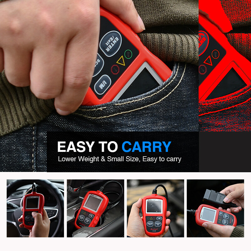 Autel Autolink AL319 OBD2 Scanner Code Reader Check Engine Fault Car Diagnostic