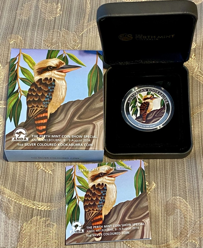 2014 Perth Mint Coin Show - Kookaburra coin