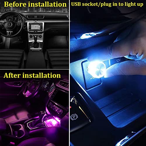 5 PCS USB Atmosphere Light,USB Strobe LED Light,Plug in LED Mini Mini USB Light