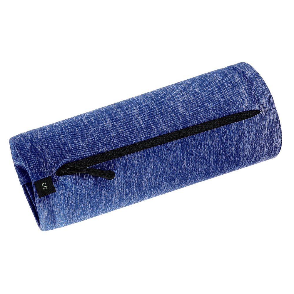 Running Arm Band, Size S Polyester with Zipper, Blue