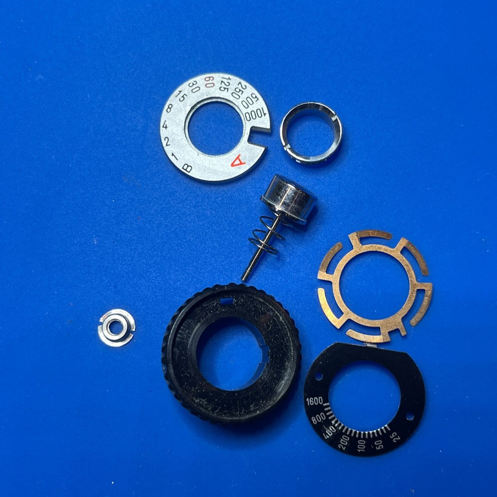 Minolta XG-1 Shutter Speed ASA Dial & Release Button OEM Part XG-A