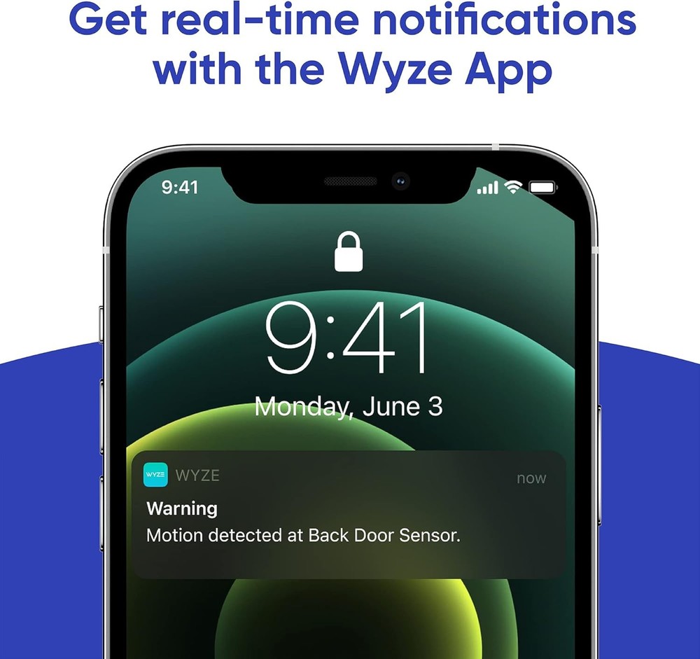 Wyze Home Security System Motion Sensor (1-Pack),White 1 Pack, white