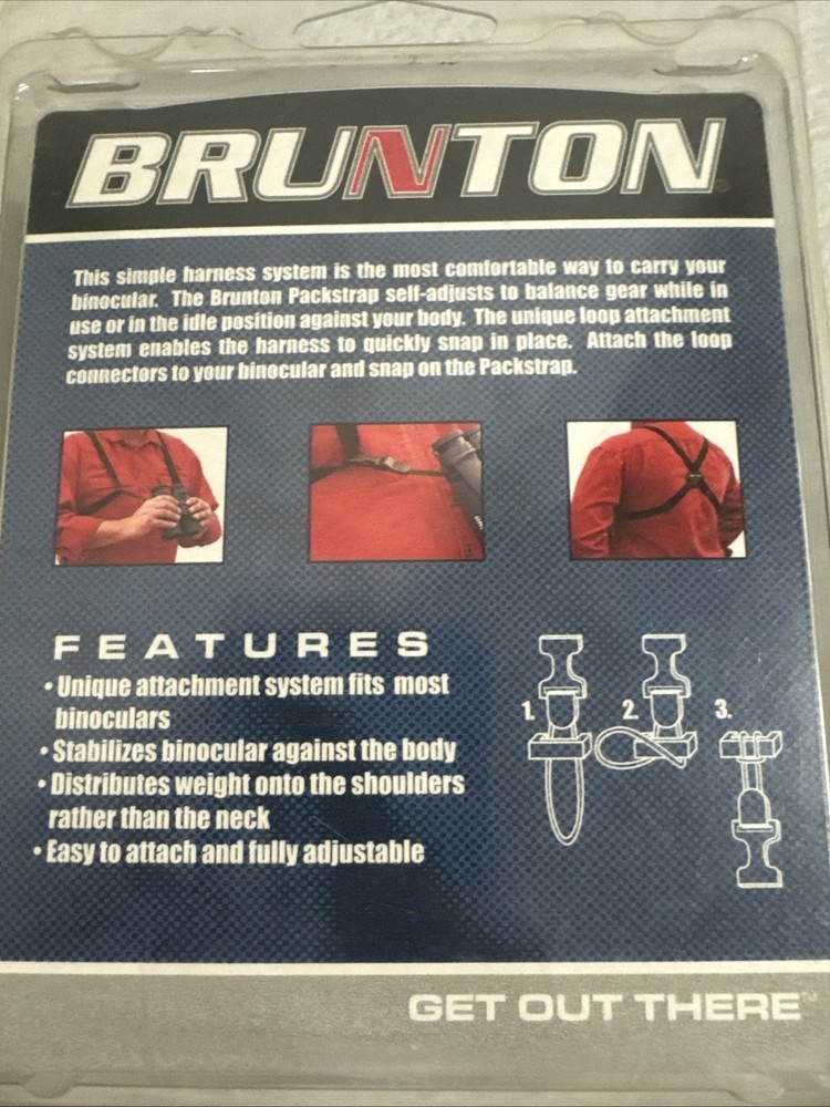 Brunton 4080 Binocular Pack strap NEW Made In USA