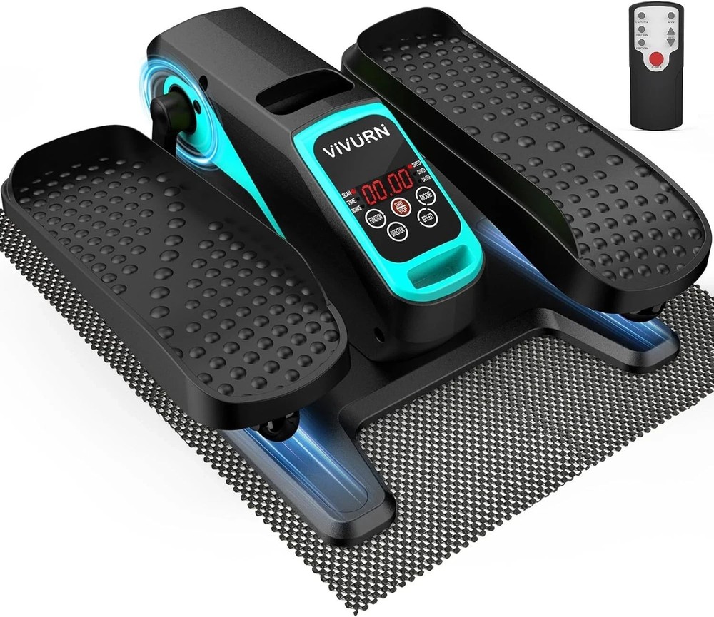 -018 Under Desk Elliptical 12 Speed 5 Modes Mini Motorized Leg Exerciser While