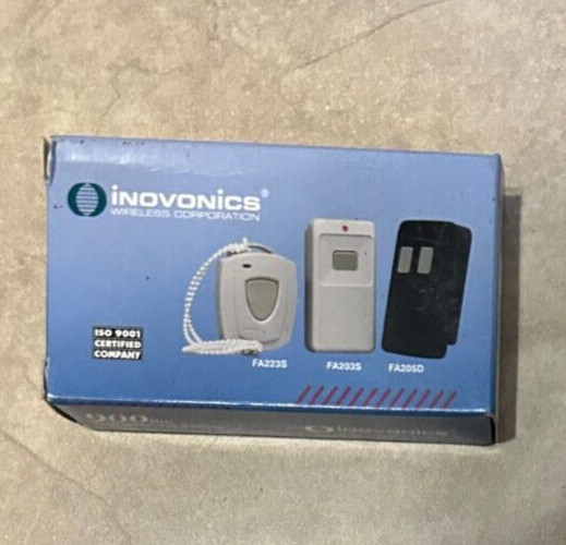 Inovonics FA205D Double-Button Belt Clip Transmitter NEW in Box