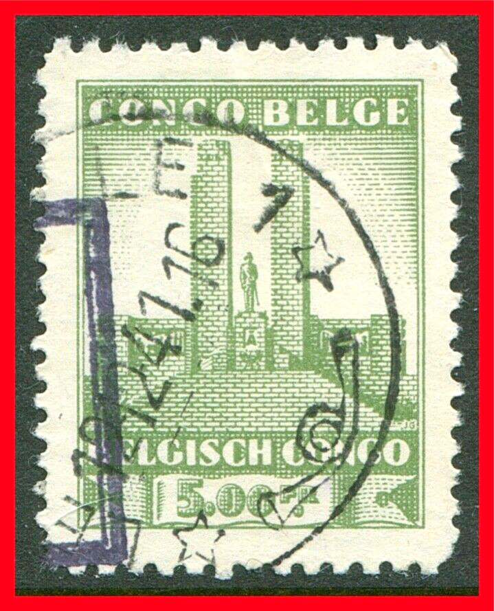 Belgian Congo Postage Stamp Scott 182, Used!! BC287