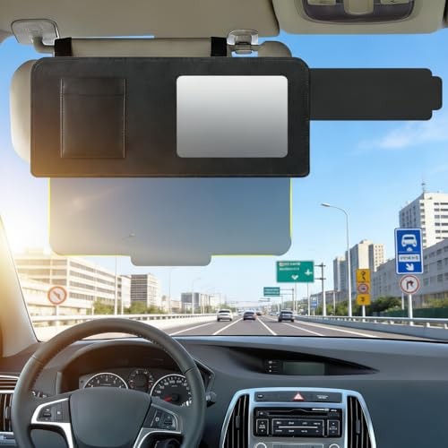Car Visor Extender, Polarized Sun Visor Multifunctional Retractable L