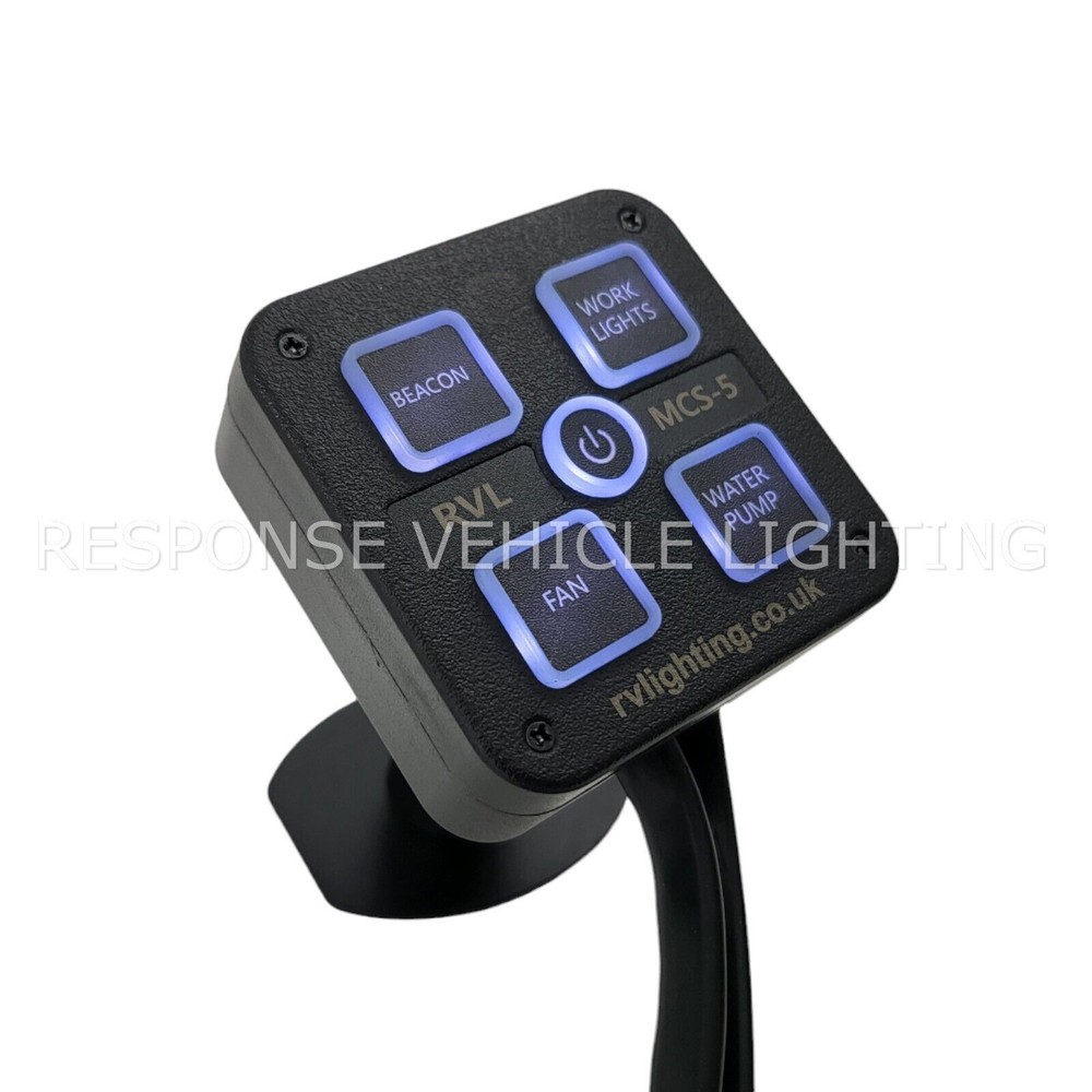 12v Switch Control Panel, Amber LED Light Bars Work Strobe Car Bracket Mount 24v