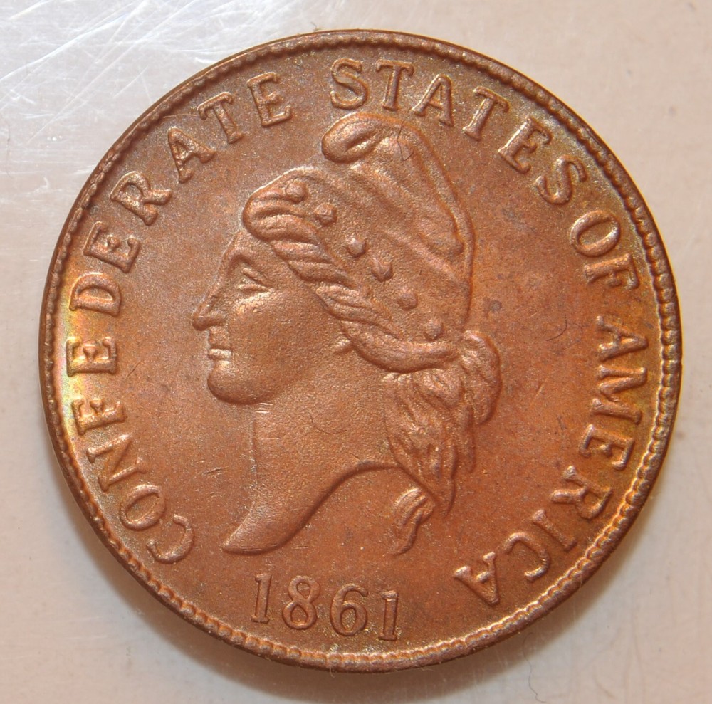 1861 Confederate One Cent  copy by the Gallery Mint