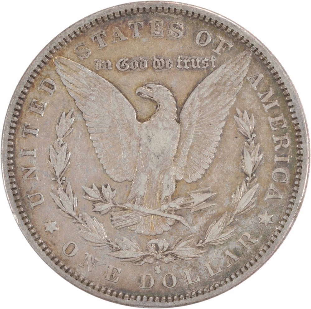 1883-S Morgan Silver Dollar EF Uncertified #1120