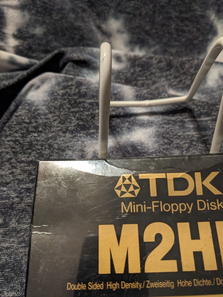 TDK Mini Floppy Disk M2HD double Sided High Density 10 Disk In Sealed Box