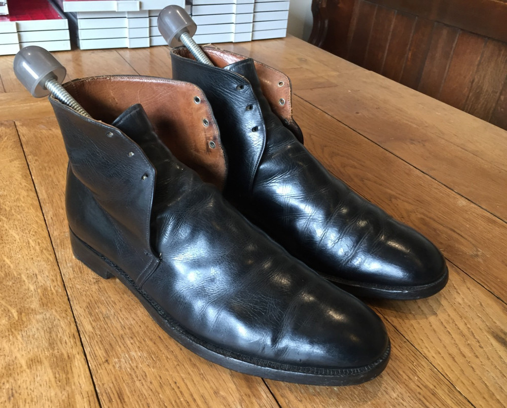 British Army Boots M F Co Ltd Black Leather