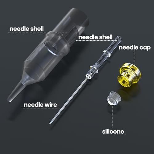 Tattoo Cartridge Needles Assorted Sizes Disposable