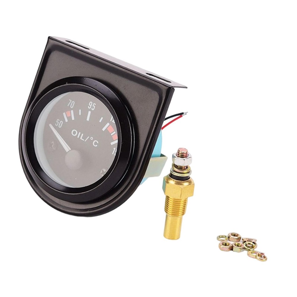 2 "52mm Auxiliary Instrument Oil Temperature Gauge