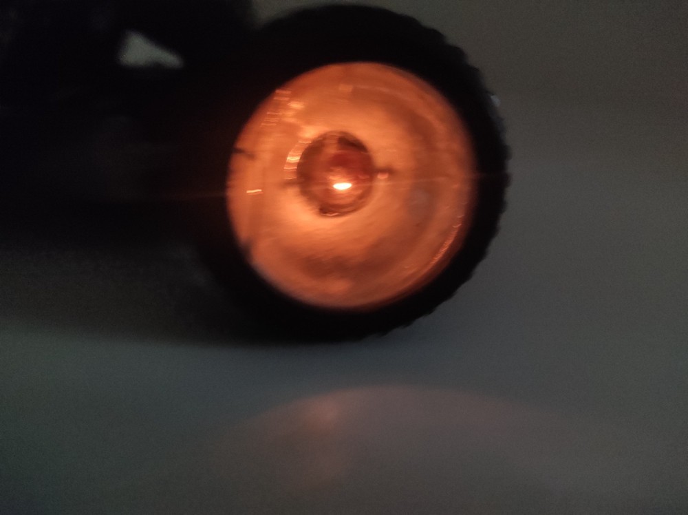 Soviet electrodynamic flashlight called "Zhuchok." "B-44."