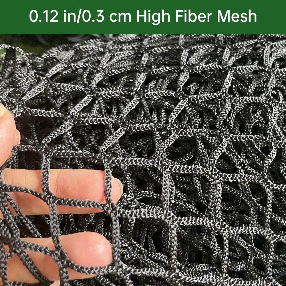 10x10x10ft Heavy-Duty Golf Net Driving Range for Backyard Indoor