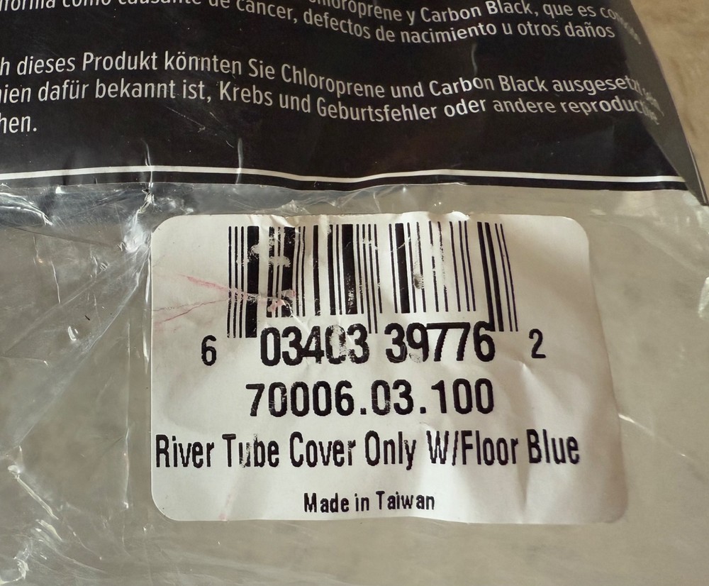 NRS Wild River Float Tube Cover with Floor