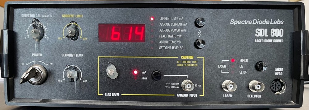 Spectra Diode Labs Laser Diode Driver SDL-800