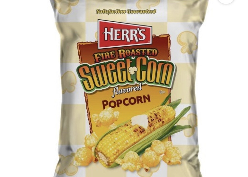 Herr's Fire Roasted Sweet Corn Flavored Popcorn - 25g, 30 Pack