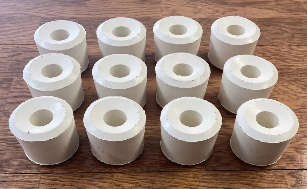 Vaughan RM24TW Rubber Mallet Replacement Tips, 12 Pieces