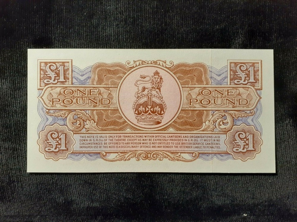 ND 1956 ONE POUND GREAT BRITAIN PM 29