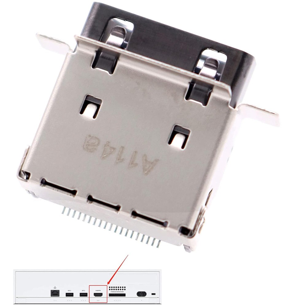 OEM HDMI 2.1 Port Socket Dock Connector Replacement For Microsoft Xbox Series S