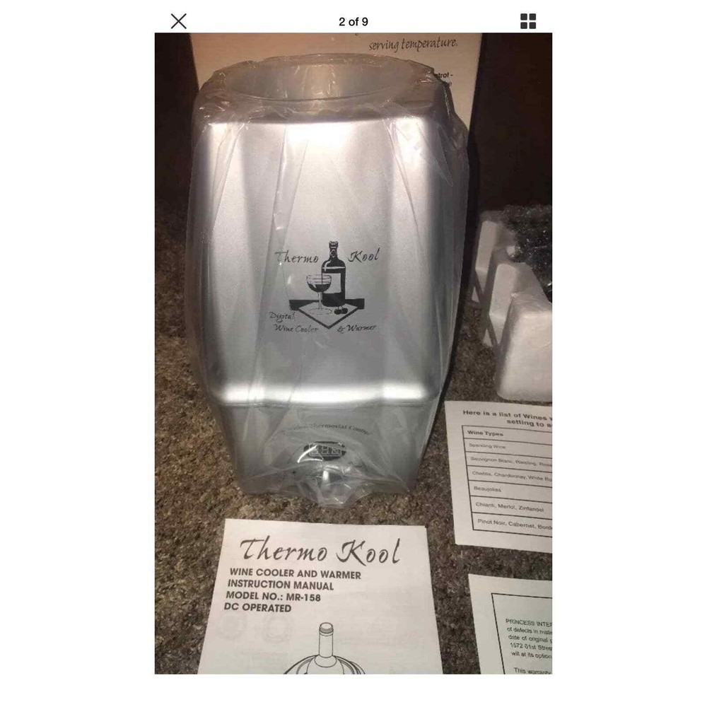 ThermoKool MR-158 Wine Cooler & Warmer