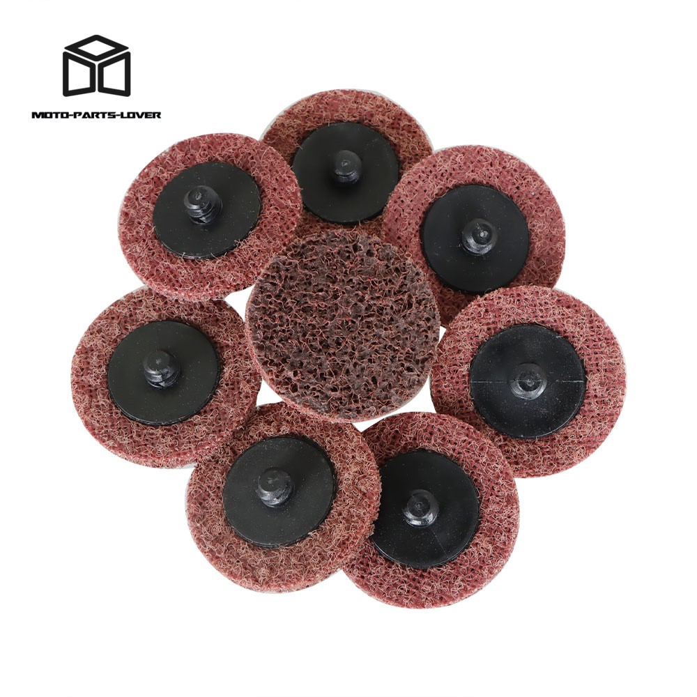 Surface Conditioning Discs Roll Lock Die Grinder Sanding Pads 50Pcs 2" Sanding