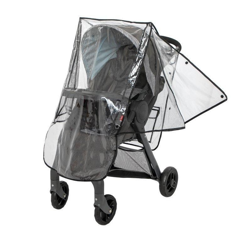 Eco Stroller Weather Shield Bug Netting Set Wit Side Ventilation W/ Bag Durable