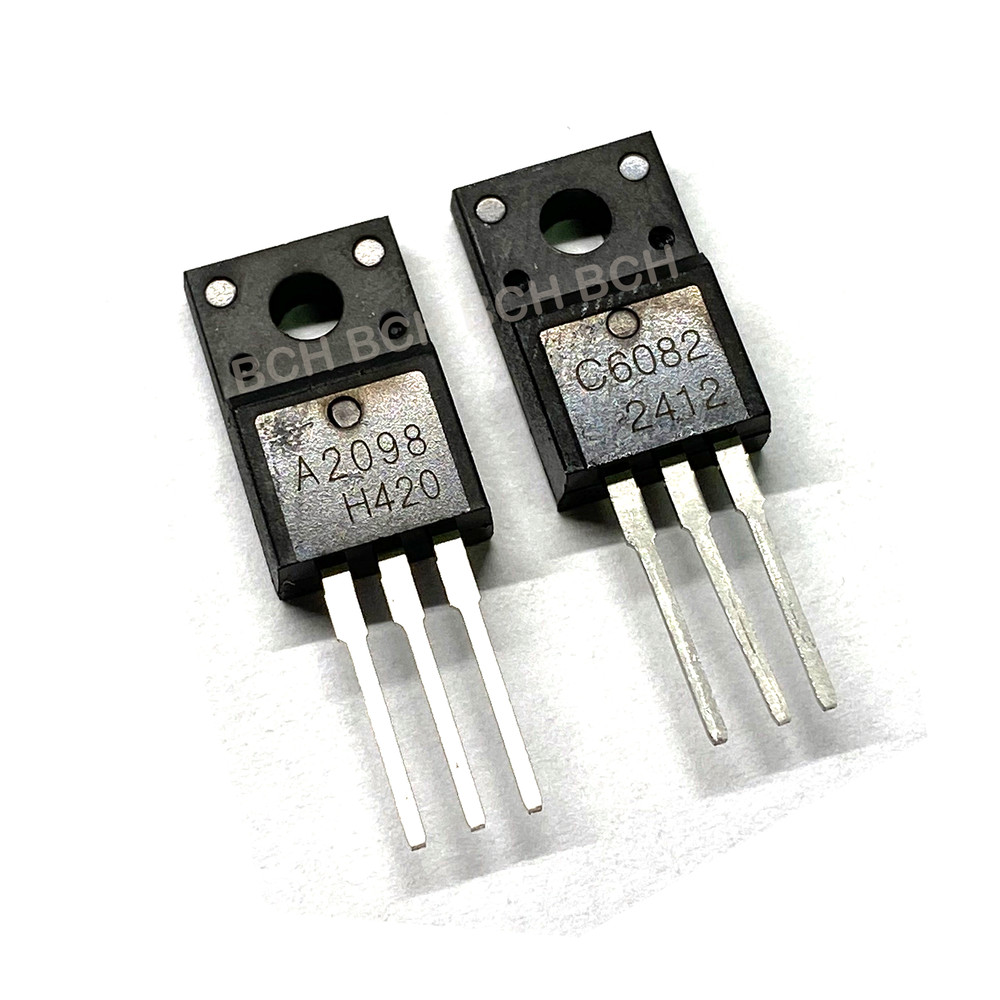 Transistor Pair C6082 (2SC6082) and A2098 (2SA2098)
