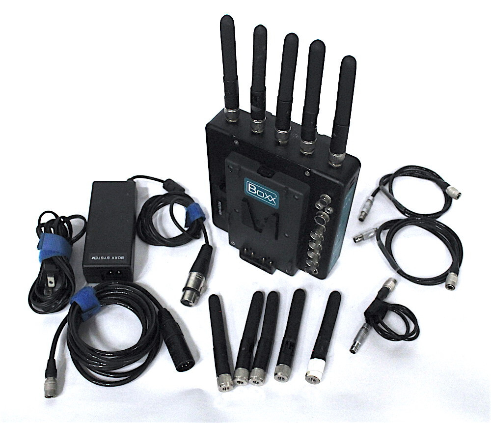 Boxx Meridian Wireless Video Transmitter and Receiver and Accessories