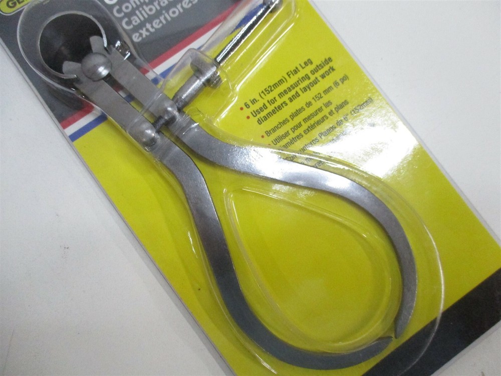 General Tools 452-6 6" x 6-5/16" Outside Caliper