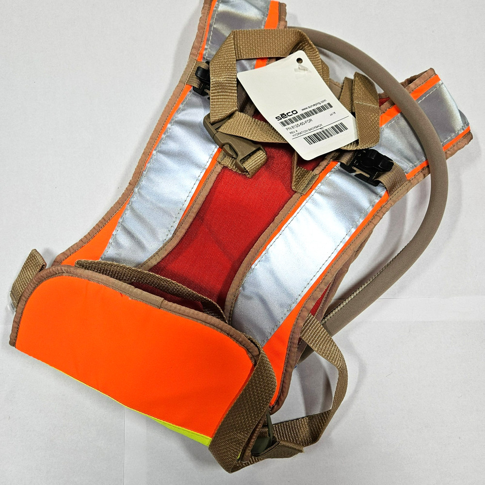SECO Hydration Pack, Flo. Orange, PN 8125-60-FOR