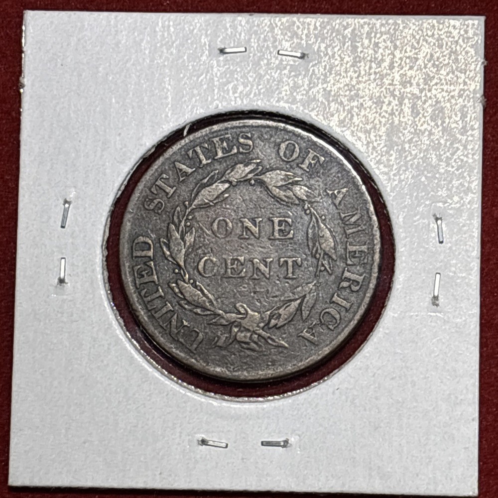 1822 1c N-7 Coronet or Matron Head Large Cent