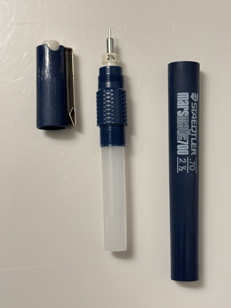*INCOMPLETE* Staedtler Marsmatic 700 Technical Drafting Drawing Pen Set (7)