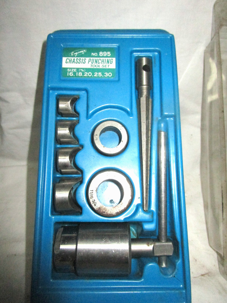 Engineer Chassis Punching Tool Set No. 895