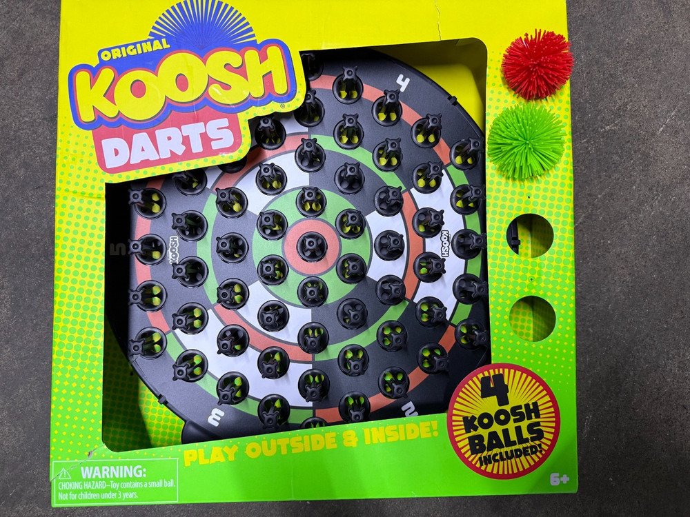 Koosh Darts - New in Box Missing 2 Balls