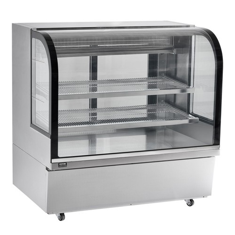 VEVOR Refrigerated Display Case Bakery Display Fridge Case 18 Cu Ft/505L 2-Tier