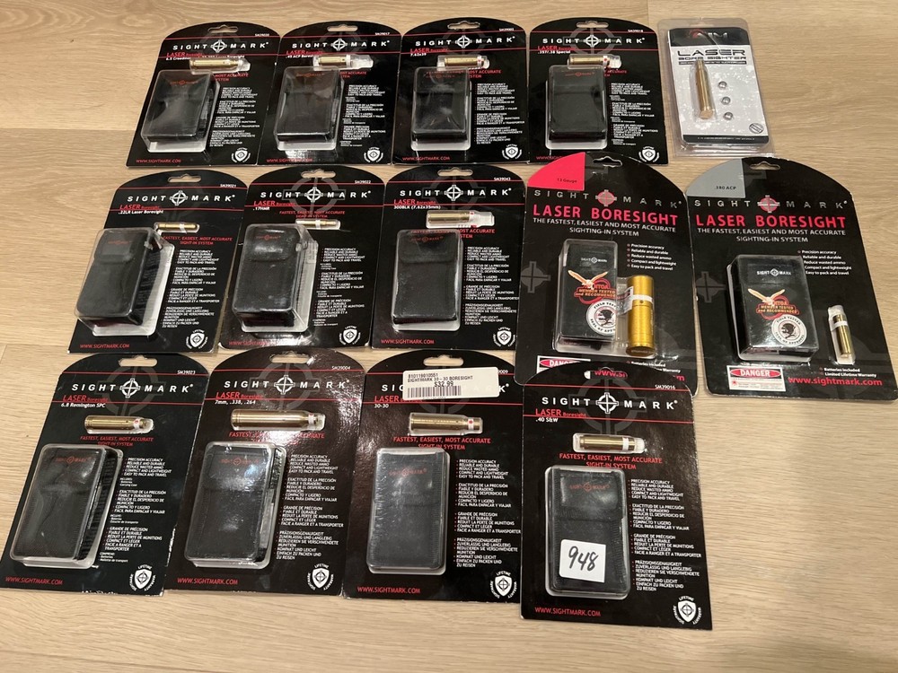 Sightmark laser bore sight different varieties