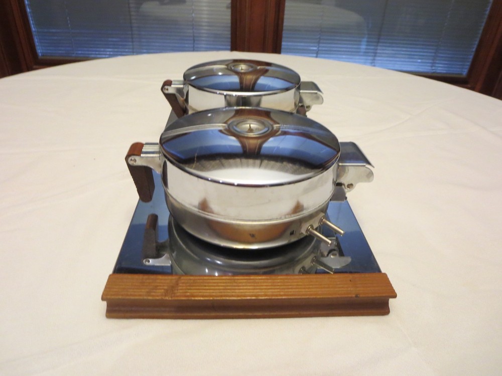 Vintage Toastmaster Double Chrome Waffle Maker