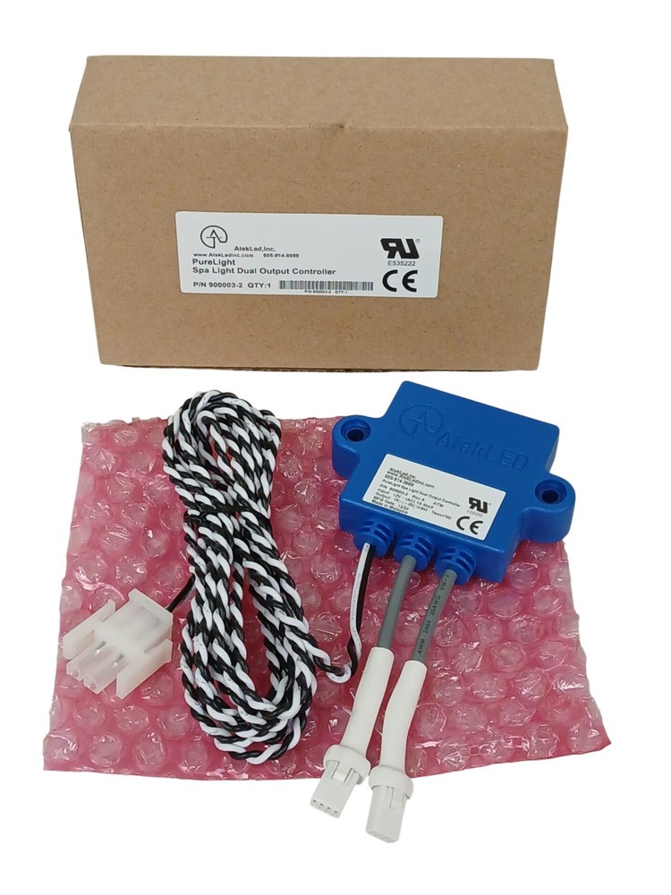 AtekLED 900003-2 PureLight Controller Spa Light Dual Output Controller