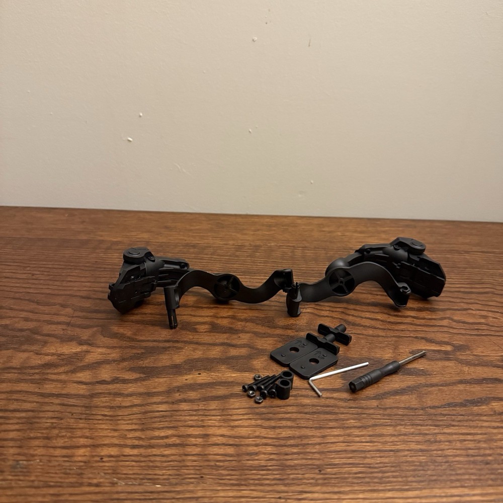 Back Helmet Adapter Model S40 Compatible with Ops-Core ARC Helmet System.