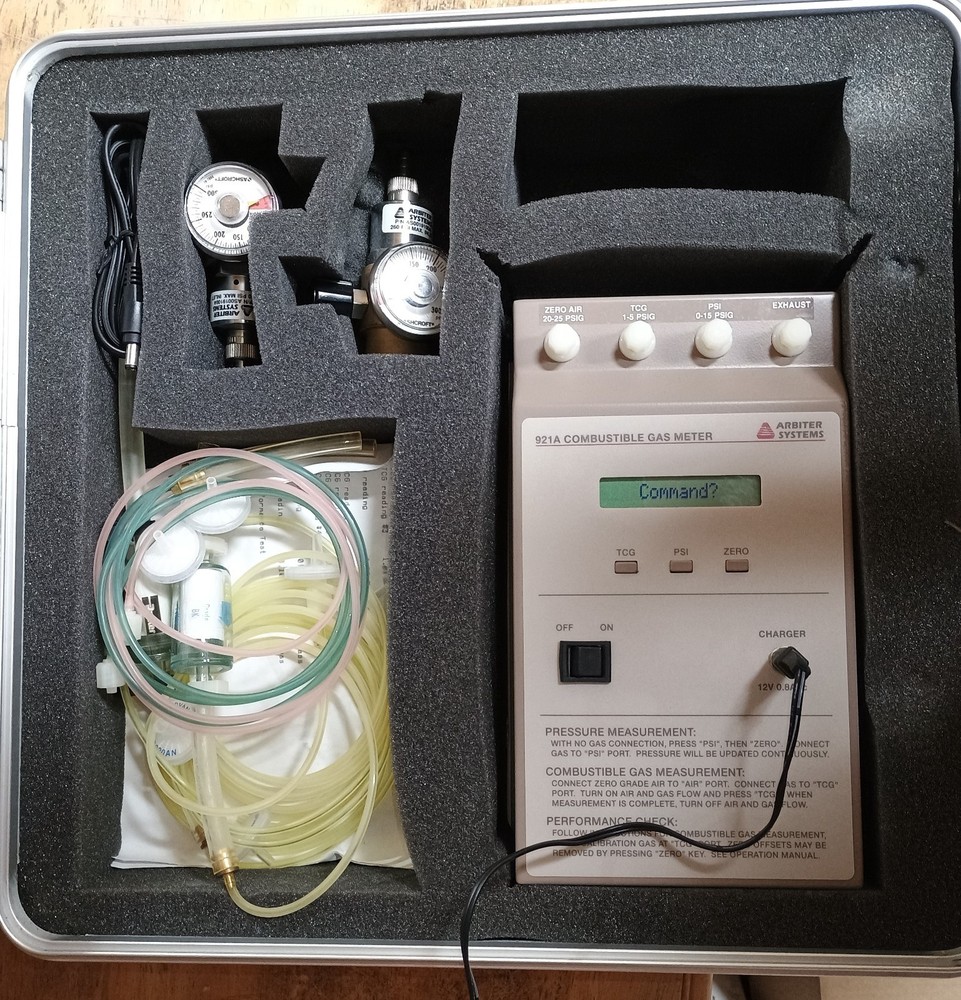 Arbiter Systems 921A Combustible Gas Meter