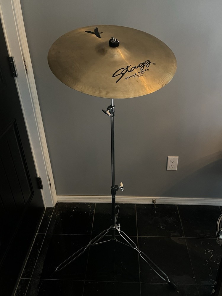 Percussion Plus 5-Piece Acoustic Drum Kit with Cymbals