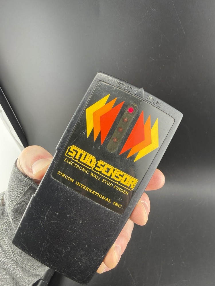 3 ZIRCON STUDSENSOR Stud Sensor Electronic Wall Stud Finder WORKS TESTED