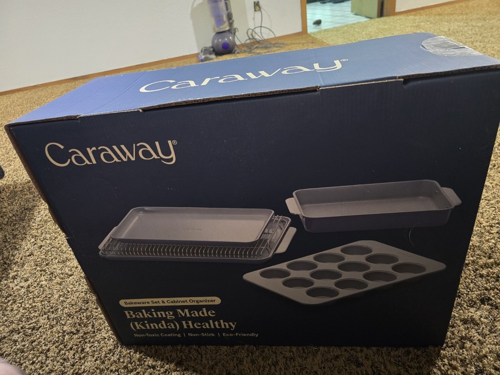 Caraway Half Bakeware Set 6 Piece NAVY