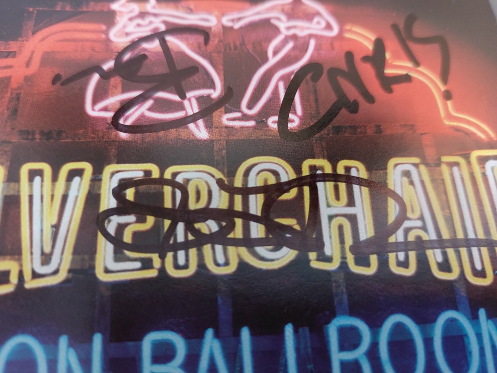 Silverchair Autographed Neon Ballroom CD Booklet Signed